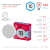 Лампа светодиодная ЭРА RED LINE LED GX-10W-840-GX53 R 10Вт таблетка нейтральный белый свет GX53