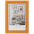 Фоторамка Image Art С22 МДФ универсальная 10х15 цвет янтарь вставка прозрачный пластик