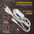 Кабель питания для линейного светильника ЭРА FTS-C5-plug-1,5 1,5 м с выключателем коннектор IEC C5