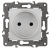 Розетка ЭРА Elegance 14-2105-01 2P 16A-250В IP20 белый