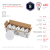 Лампа светодиодная ЭРА RED LINE LED GX-8W-865-GX53 R 10-PACK 8Вт таблетка холодный дневной свет GX53 набор 10 шт