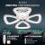 Светильник потолочный Rivoli Alicia 6093-105 светодиодный с пультом 64 Вт 3000К-6000К LED модерн