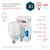 Лампа светодиодная POWER ЭРА STD LED T100-30W-4000-E27 30Вт кoлокол нейтральный белый свет Е27