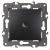 Розетка ЭРА Elegance 14-3102-05 TV проходная IP20 антрацит