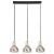 Светильник подвесной (подвес) Rivoli Kassandra 3118-303 3 х Е14 40 Вт модерн потолочный