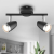 Светильник настенно-потолочный спот Rivoli Joyce 6156-702 светодиодный LED 2 х 4 Вт 3200К поворотный