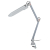 Настольный светильник ЭРА NL-201-G23-11W-GY с лампой PL на струбцине серый