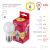 Лампа светодиодная ЭРА RED LINE LED P45-6W-827-E27 R 6Вт шар теплый белый свет E27