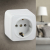 Розетка Intro Polo 3-202-01 2P+E Schuko 16А-250В IP20 ОУ белый