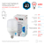 Лампа светодиодная POWER ЭРА STD LED T120-40W-4000-E27 40Вт колокол нейтральный белый свет Е27