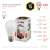 Лампа светодиодная ЭРА STD LED A60-15W-827-E27 15Вт груша теплый белый свет Е27