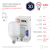 Лампа светодиодная POWER ЭРА STD LED T100-30W-6500-E27 30Вт колокол холoдный дневной свет Е27
