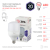 Лампа светодиодная POWER ЭРА STD LED T80-20W-6500-E27 20Вт колокол холодный дневной свет Е27