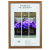 Фоторамка Image Art С15 21х30 деревянная из сосны, светло-коричневый с золотой полоской, вставка из пластика (24шт)