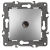 Розетка ЭРА Elegance 14-3102-03 TV проходная IP20 алюминий