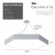 Светильник LED ЭРА Geometria SPO-122-W-40K-066 Hexagon 66Вт 4000К 5300Лм 800*800*80 белый подвесной драйвер внутри