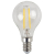 Лампа светодиодная ЭРА F-LED P45-11W-840-E14 11Вт филамент шар нейтральный белый свет Е14