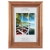 Фоторамка Image Art С18 10х15 деревянная из сосны, цвет орех, вставка стекло