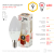 Лампа светодиодная ЭРА STD LED B35-9W-827-E14 9Вт. свеча теплый белый свет Е14