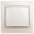 Переключатель Intro Plano 1-108-02 промежуточный, 10А-250В, IP20, СУ, слоновая кость
