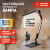 Настольный светильник ЭРА NLED-497-12W-BK светодиодный на струбцине и с основанием черный