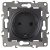 Розетка ЭРА Серия 12 12-2101-05 с заземлением 2P+E Schuko 16A-250В IP20 антрацит