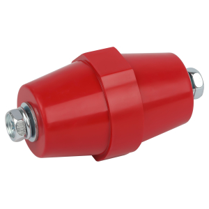 Изолятор ЭРА NO-224-154 SM-76 с болтом (Н76хD50мм М10) 25кВ