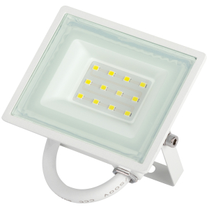 Прожектор светодиодный уличный ЭРА LPR-023-W-65K-010 10Вт 6500K 800Лм IP65 белый