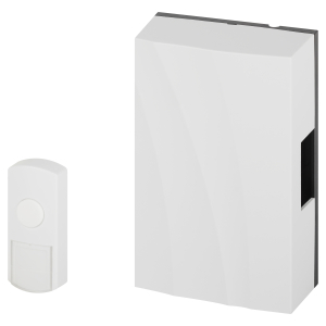 Звонок дверной ЭРА D157 проводной белый 1 мелодия