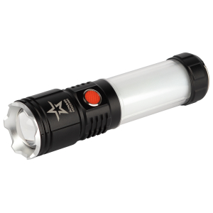 Светодиодный фонарь АРМИЯ РОССИИ MA-703  Тайфун  ручной, аккумуляторный,10Вт, 6 режимов, Li аккумулятор, магнит, крючок