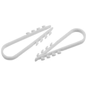 Дюбель хомут ЭРА NO-224-557 для круглого кабеля 11-18 мм белый (10 штук)