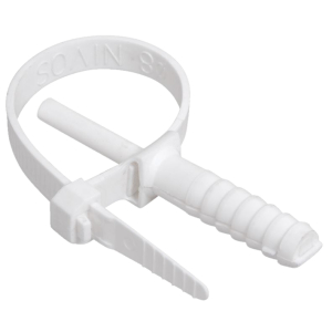 Хомут дюбельный ЭРА NO-225-213 7х150 мм белый (50 шт/уп)