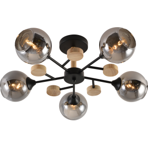 Люстра Rivoli Elouisa 9181-305 5 х Е27 60 Вт модерн