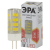 Лампа светодиодная ЭРА STD LED JC-5W-220V-CER-827-G4 G4 5Вт керамика капсула теплый белый свет