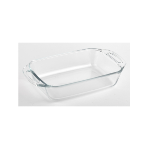 Форма для запекания Marinex  6539-1 прямоугольная глубокая стеклянная с ручками 3,5 л 37.1 x 22.9 x 7 cм