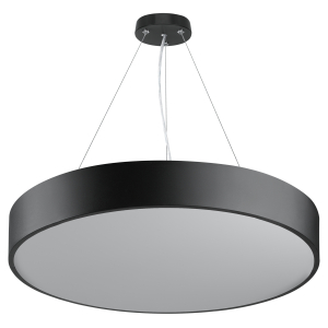 Светильник LED ЭРА Geometria SPO-132-B-40K-088 Ring 88Вт 4000К 8200Лм 800*800*80 черный подвесной драйвер внутри