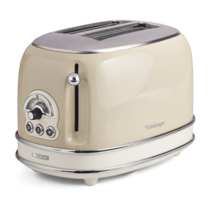 Тостер Ariete 155/13 Vintage металл, 810 Вт бежевый