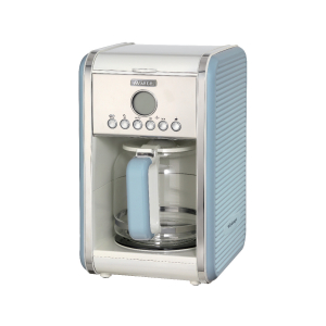 Кофеварка Ariete 1342/05 Vintage капельная с подогревом, ретро дизайн, голубой, 2,1 л, мощность 960 Вт