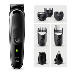 Триммер электрический Braun MGK3440 Blk/Grey 8в1 7 насадок тип 5513(4)