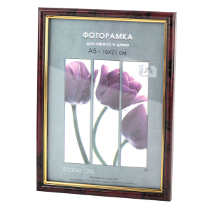 Фоторамка Interior Office 5 серия 583/30х40 яшма пластиковая (5/15)