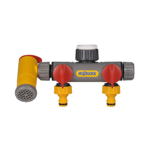 2250 HoZelock Разделитель потоков HoZelock 2250 Двухпутевой с краном Flow мax (5/525)
