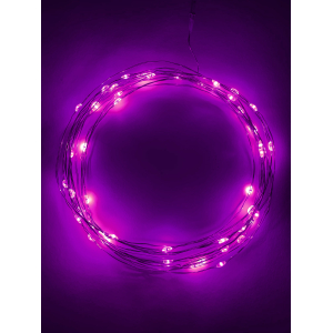 ENIN -5NP ЭРА Гирлянда LED Нить 5 м сиреневый свет, АА (100/2500)