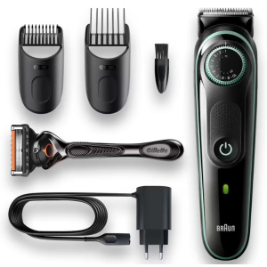 Триммер электрический Braun BT3341 Black 2 гребня тип 5517 + Gillette Fusion ProGlide