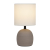 Настольная лампа Rivoli Sheron 7044-503 1 * Е14 40 Вт керамика коричневая с абажуром