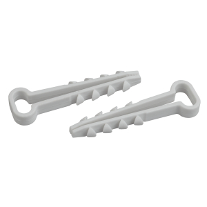 Дюбель хомут ЭРА DXP-5-8-w-10 для плоского кабеля 5-8 мм белый 10шт