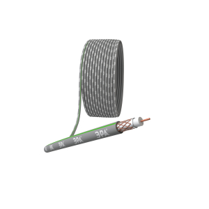 ЭРА Кабель коаксиальный SAT 703 B, 75 Ом, Cu/(оплётка Cu 75%), нг(А)HF, цвет серый, бухта 100 м (4/9