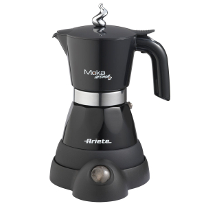 Кофеварка Ariete 135811 Moka Aroma гейзерная, мощность 450 Вт, черный