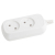 Колодка ЭРА KX-2 2 розетки без зазeмления белая