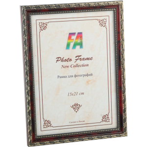 FA пластик  Камышок  красный мрамор 15х21 (42/756)