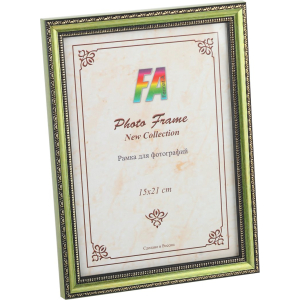 FA пластик  Кружево  салатовый 15х21 (34/612)